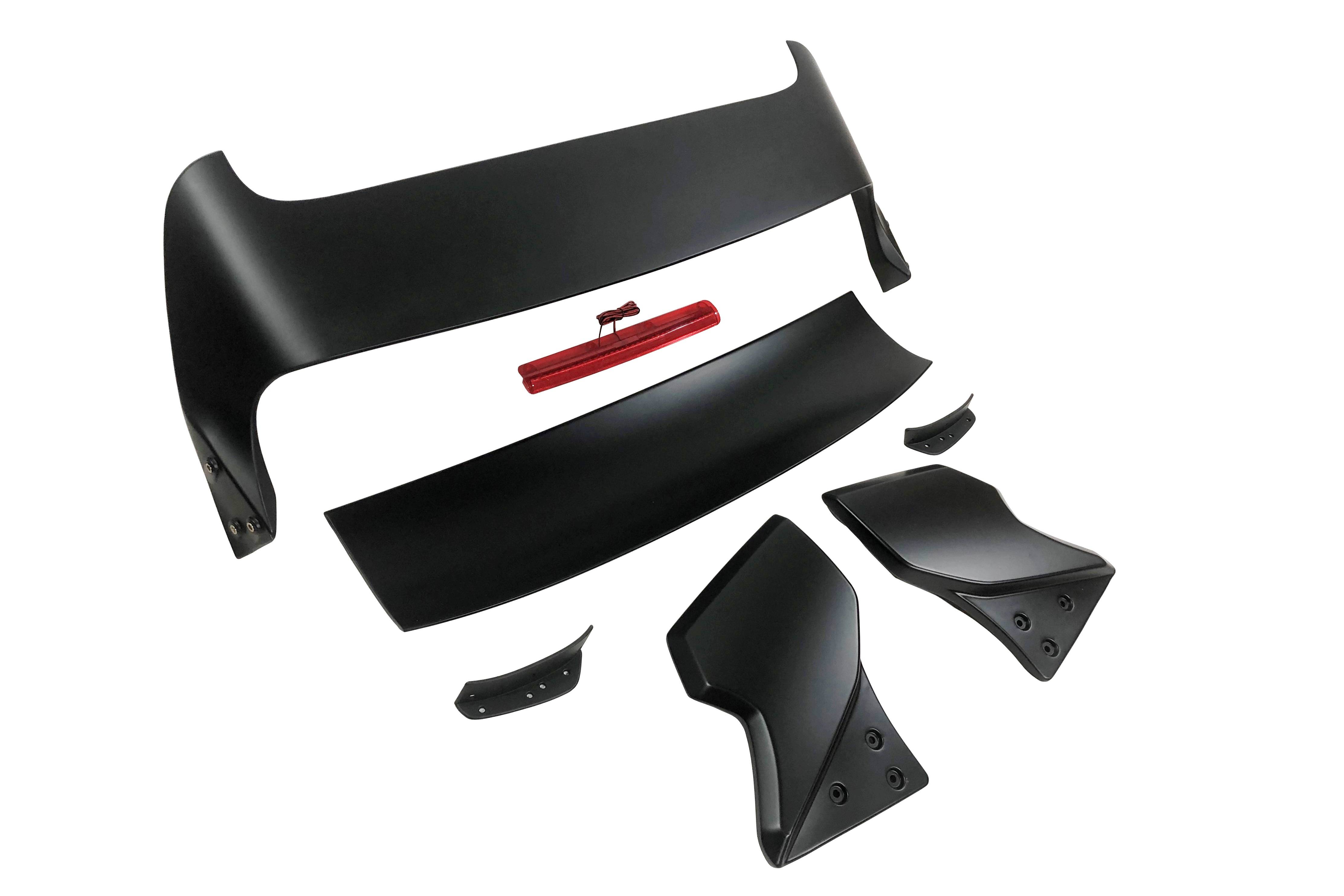 Spoiler Subaru Impreza 2008-2011 5 Doors Look WRC                                                                            