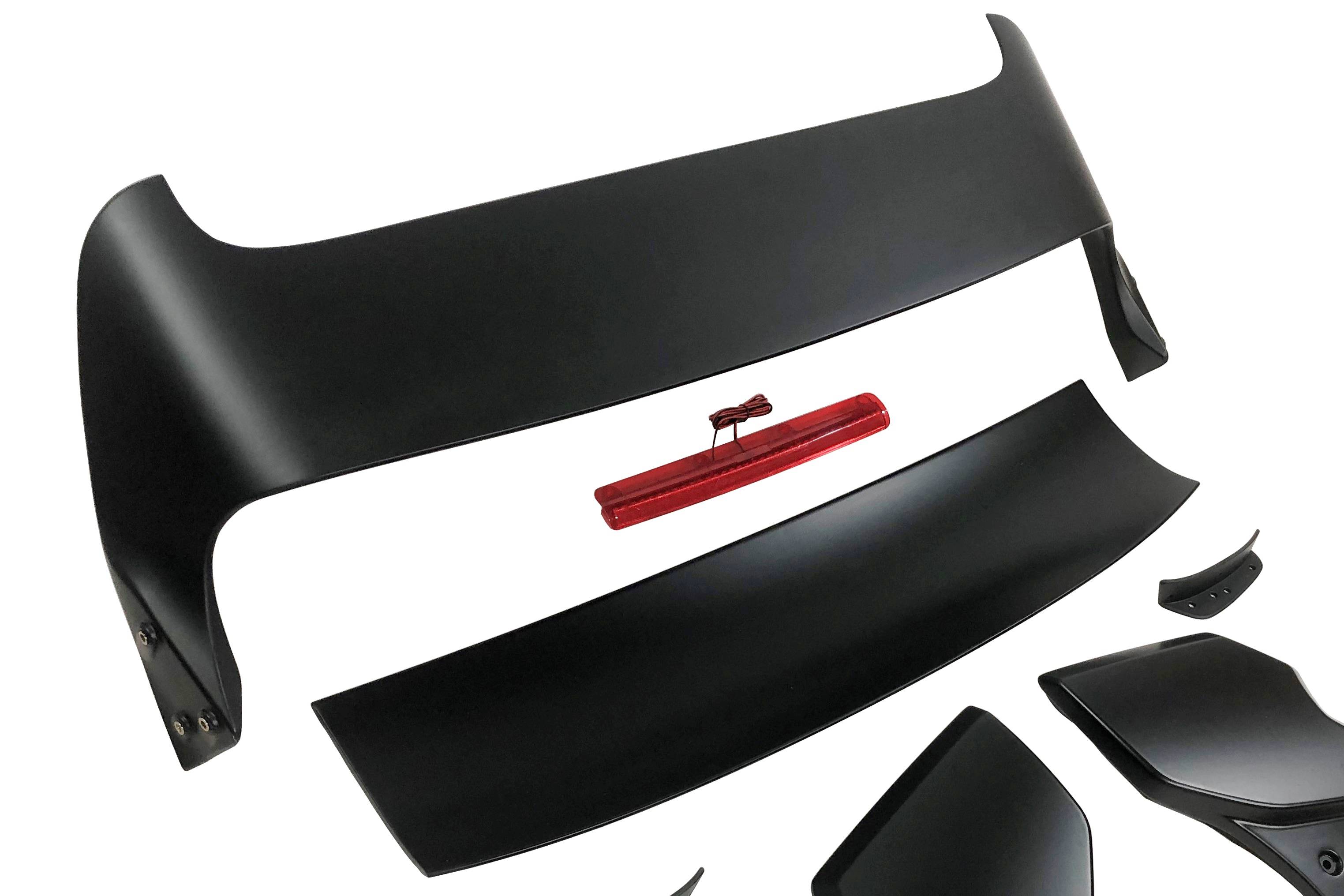 Spoiler Subaru Impreza 2008-2011 5 Doors Look WRC                                                                            