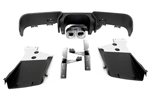 Rear Diffuser Mini Cooper R56 JCW 07-13 Look GT                                                                              
