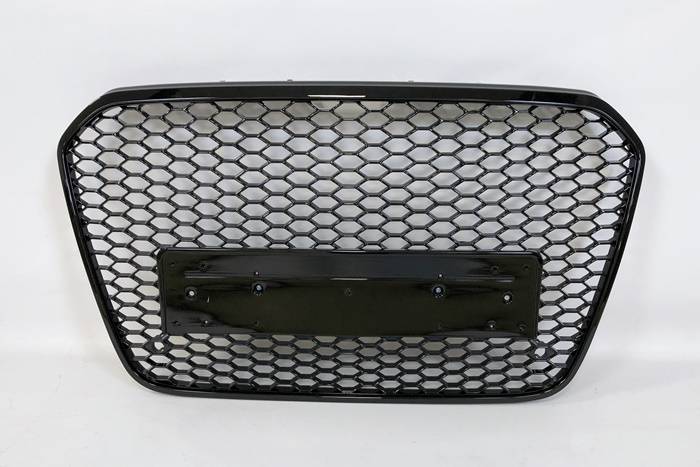 FRONT GRILL AUDI A6 11-15 LOOK RS6 BLACK                                                                                     